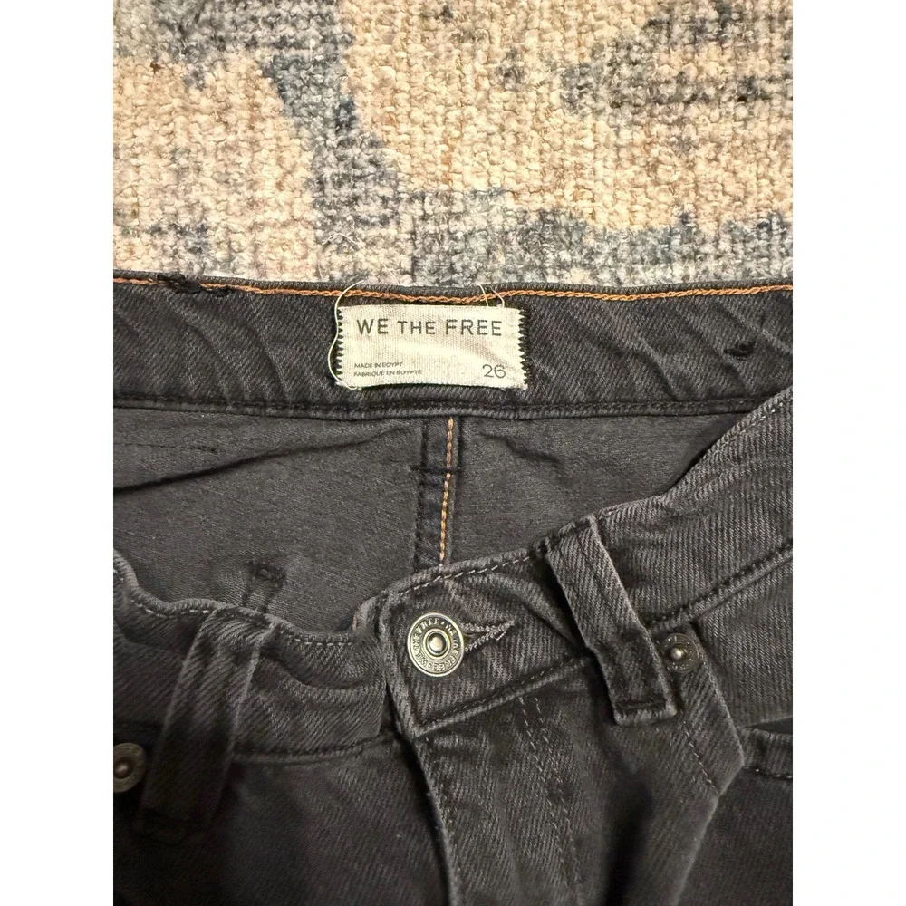 Free People Tinsley Baggy High-Rise Jeans Size‎ 26 Excellent Condition